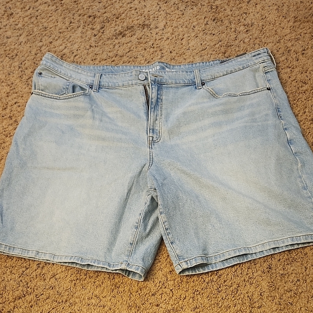 Torrid Light Blue Jean Shorts